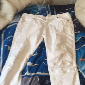 White jeans